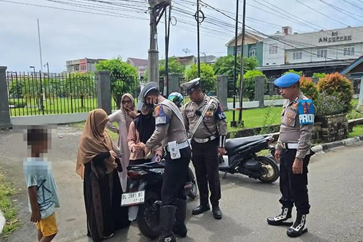 Operasi Patuh Seulawah, 276 Pelanggar di Lhokseumawe Terjaring, Dominan Tak Pakai Helm