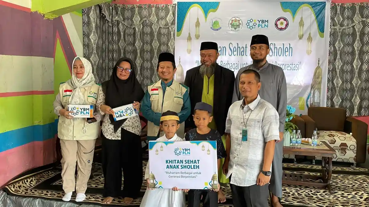 Peduli Kesehatan, YBM PLN UIW MMU Gelar Khitan Massal bagi 188 Anak di Ambon