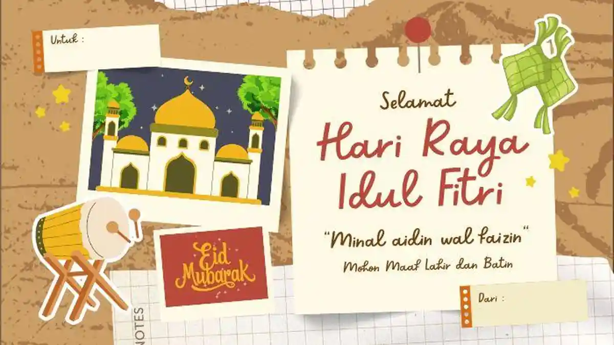 Contoh Prompt untuk Bikin Kartu Ucapan Selamat Hari Raya Idul Fitri ...