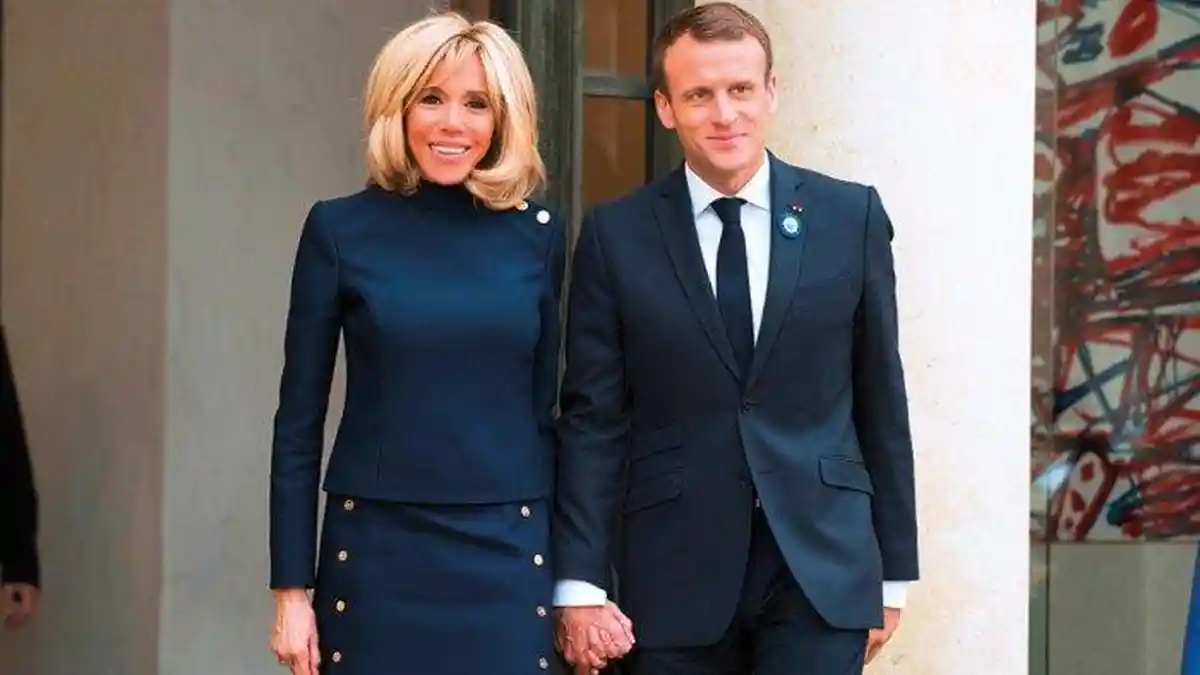 Sosok Brigitte Macron Istri Presiden Prancis Emmanuel Macron, Dituduh Bukan Wanita Tulen