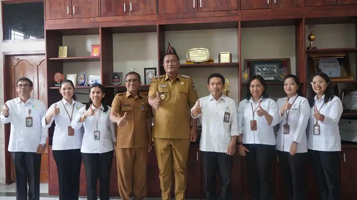 Bupati Toba Terima Audiensi BPS: Bahas Data Kemiskinan, Pertanian, dan Program Peningkatan SDM