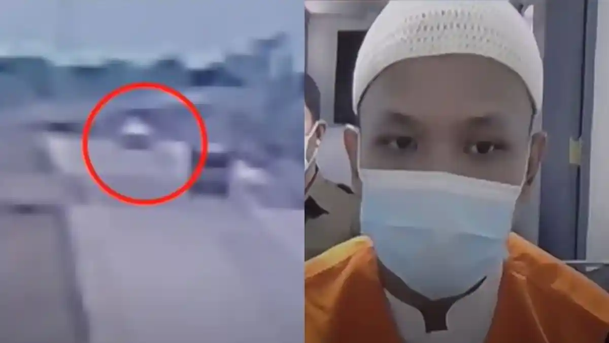 Video Persidangan Kasus Kecelakaan Vanessa-Bibi, Tubagus Joddy Kenakan Rompi Oranye dan Peci
