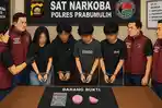 Hendak Pesta Narkoba Jenis Ekstasi di Kos, Empat Muda-Mudi di Prabumulih Diringkus Polisi