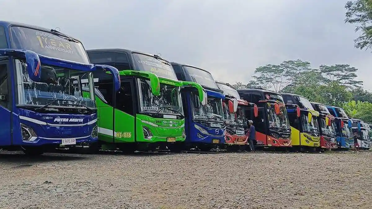 PO Bus Gapuraning Rahayu Ciamis Siapkan 50 Armada untuk Puncak Arus Mudik Lebaran 2025