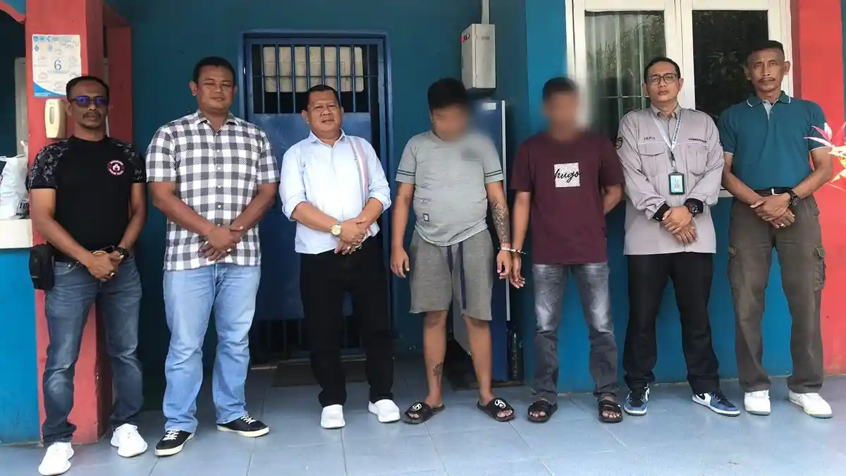 Razia Kamar Napi, Sipir LPN Langsa Amankan 2 Orang dan 18 Paket Diduga Sabu