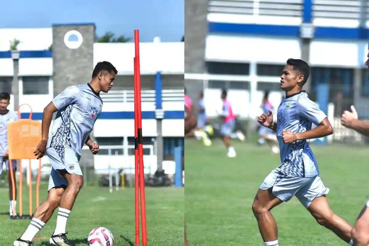 Kalimat Pertama Dimas Drajad setelah Latihan Perdana Bareng Persib Bandung, Ungkap Kondisinya