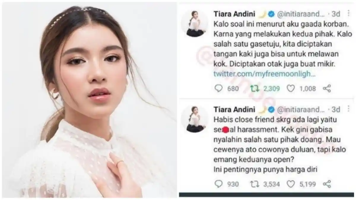 Nama Tiara Andini Trending Topik setelah Cuitannya Disoroti, Netizen: Gak Usah Sok Beropini