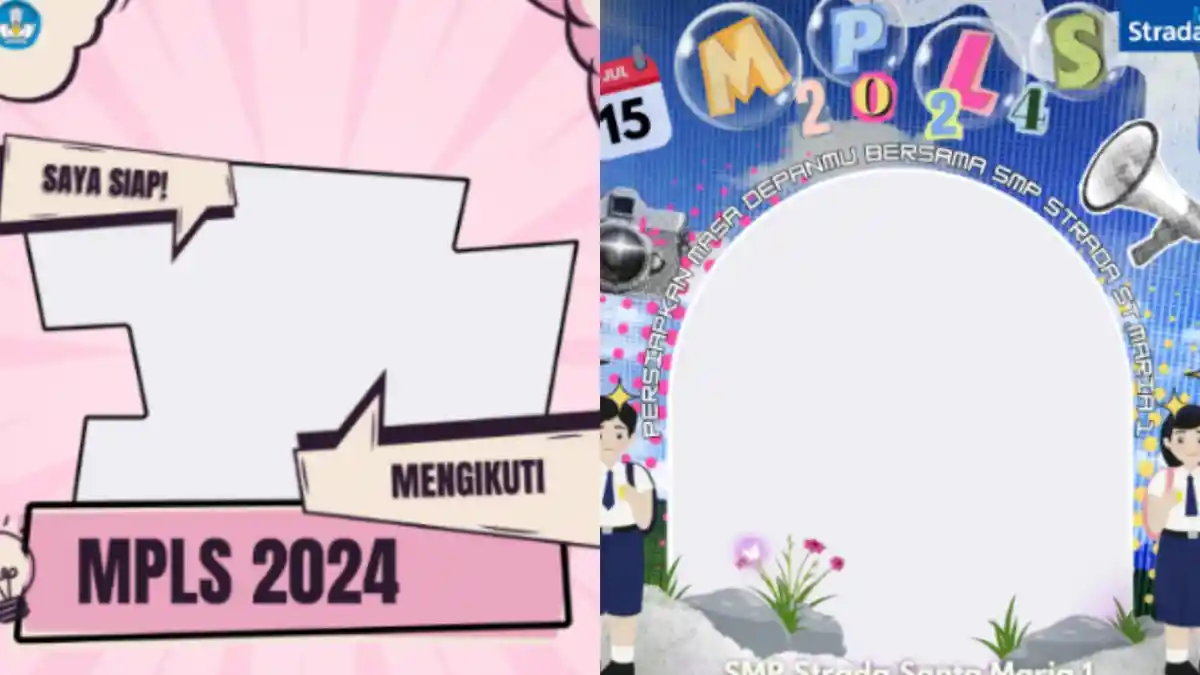 20 Link Twibbon MPLS 2024 untuk Siswa SMP, SMA dan SMK, Desain Keren dan Menarik