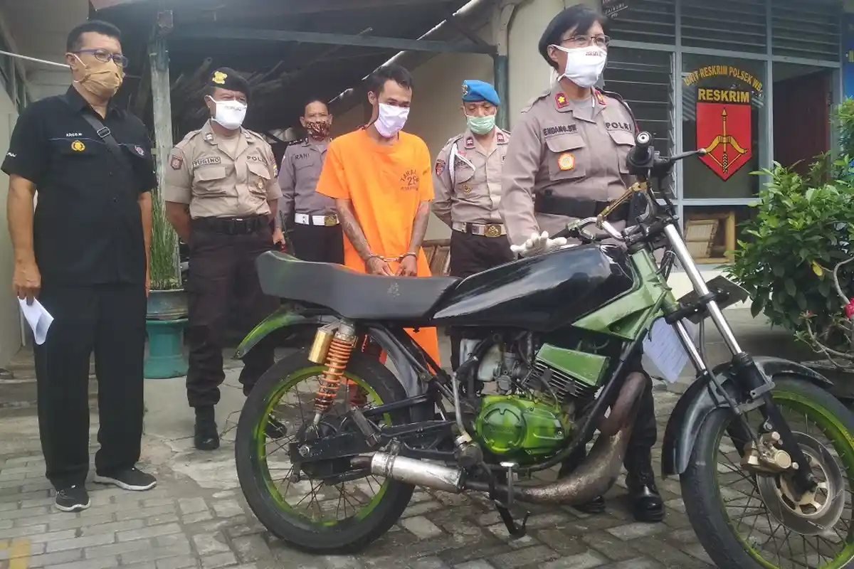 Napi Asimilasi Lapas Wirogunan Yogya Curi Motor, Alasannya Ingin Tampil Keren