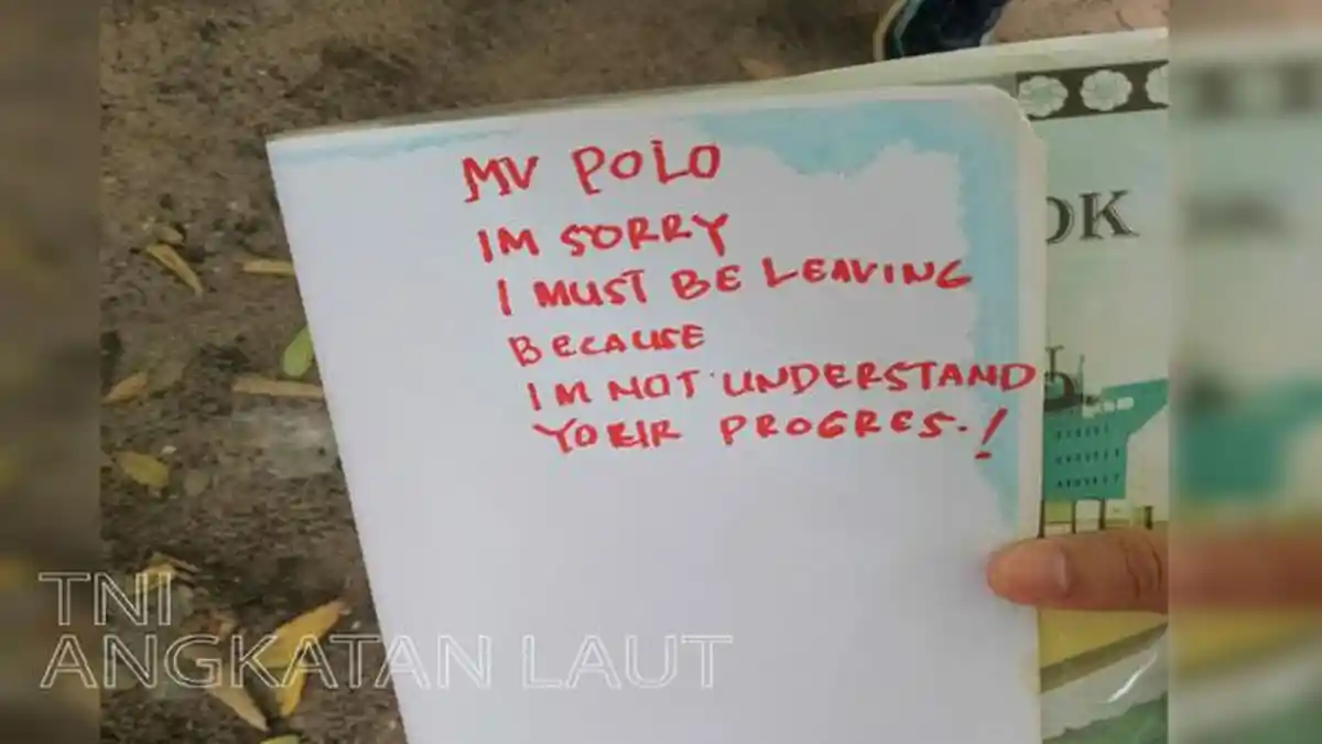 Isi Dalam Kontainer di KM Polo, Kapal Tanpa Awak Terdampar di Pekajang Lingga