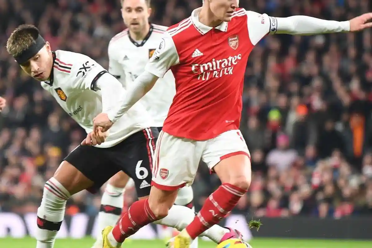 Prediksi Skor Arsenal vs Man Utd, Berita tim dan starting XI Kedua Tim, Kick off 22.30 WIB