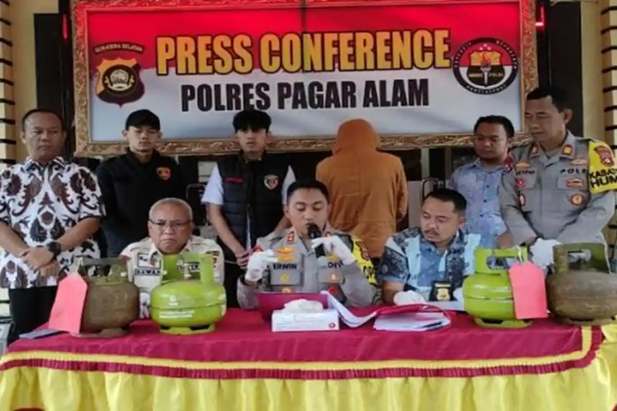 Polres Minta Pemkot Pagar Alam Tinjau Ulang Izin-izin Agen dan Pangkalan Gas 3 Kg