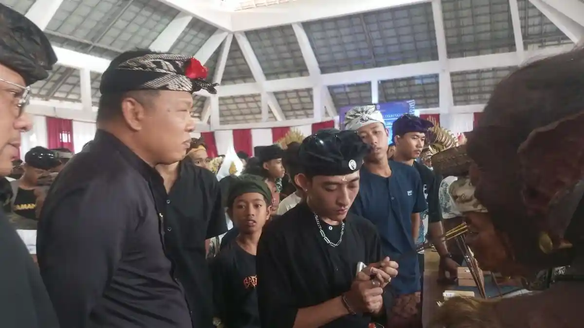 Lomba Ogoh-ogoh Mini dan Tapel di Desa Duda Timur Bali, Wabup Pandu: Menjaga Keberlanjutan Tradisi