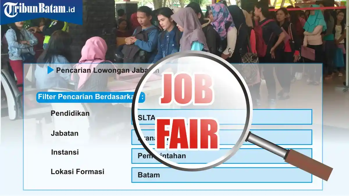 LOWONGAN KERJA BATAM - 29 Perusahaan Ikut Job Fair Batamindo, Cek Jumlah yang Dibutuhkan