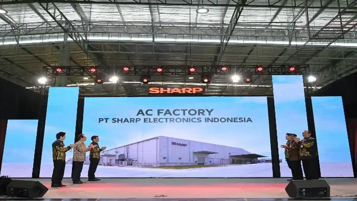 Sharp Indonesia Resmikan Pabrik AC di Karawang, Mampu Produksi 900 Ribu ...