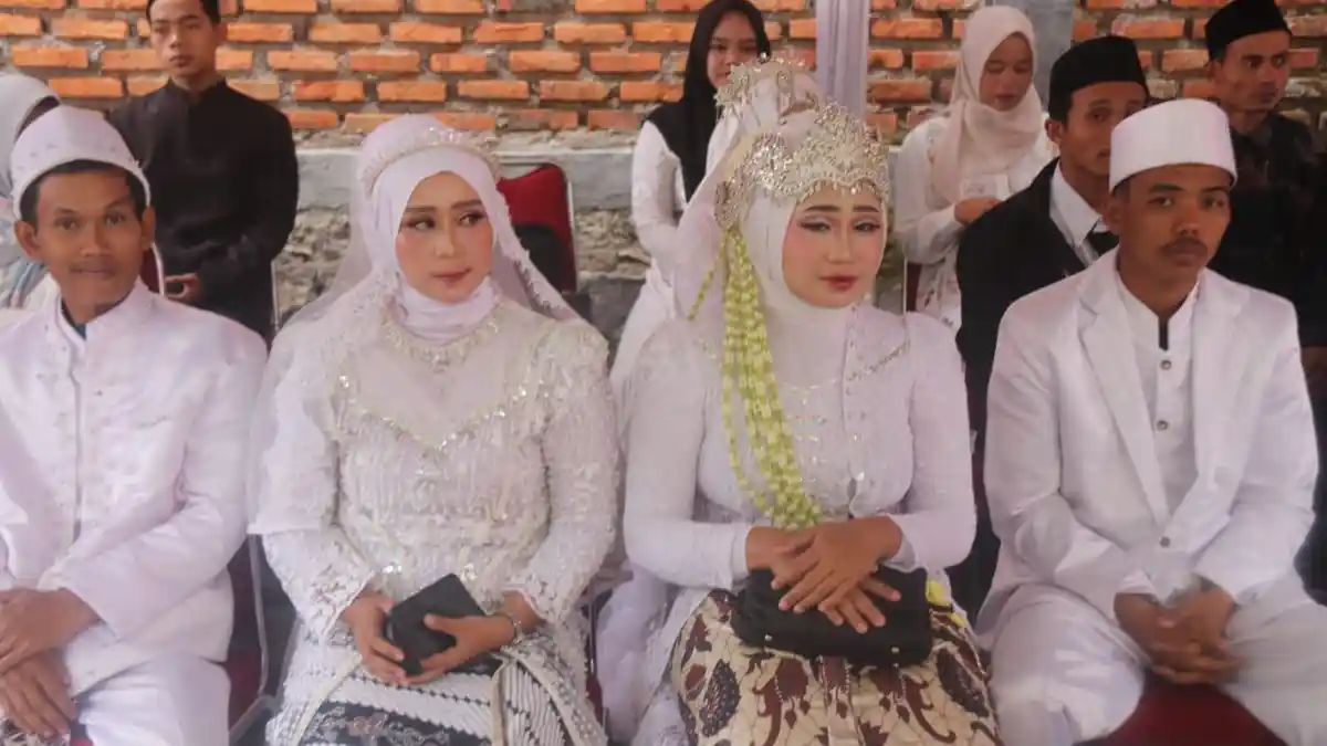 Nikah Massal Gratis di Bogor, 53 Pasangan Resmi Jadi Suami Istri