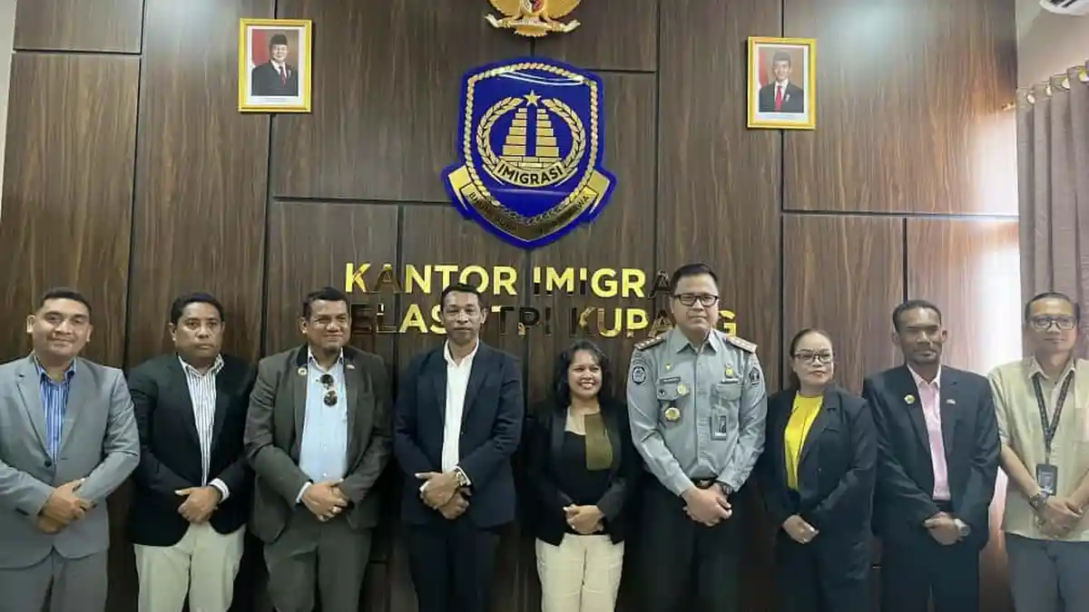 Delegasi Kementerian Luar Negeri Timor Leste Audiensi ke Imigrasi Kupang, Bahas Isu Perbatasan