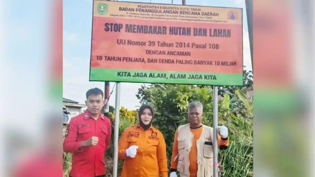 7 Titik Panas Terdeteksi di Bengalon, BPBD Kutim Imbau Waspada Walaupun Cuaca Berawan