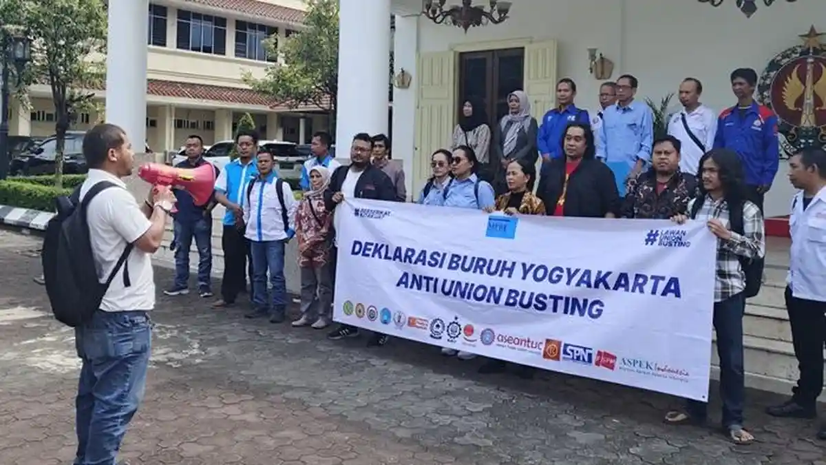 MPBI DIY Tegas Tolak Union Busting, Bentuk Posko Perlindungan Pekerja