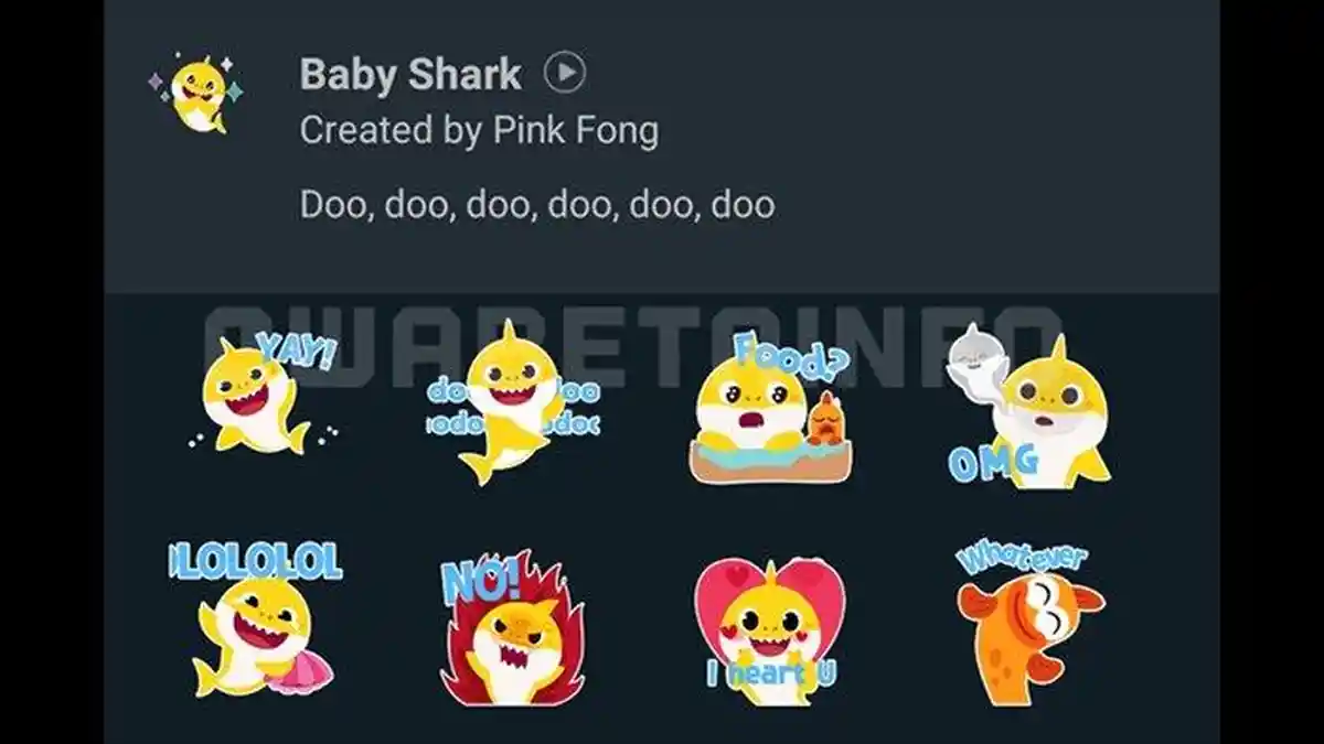 Cara Mendapatkan Stiker Bergerak ‘Baby Shark’ di WhatsApp untuk Android dan iOS