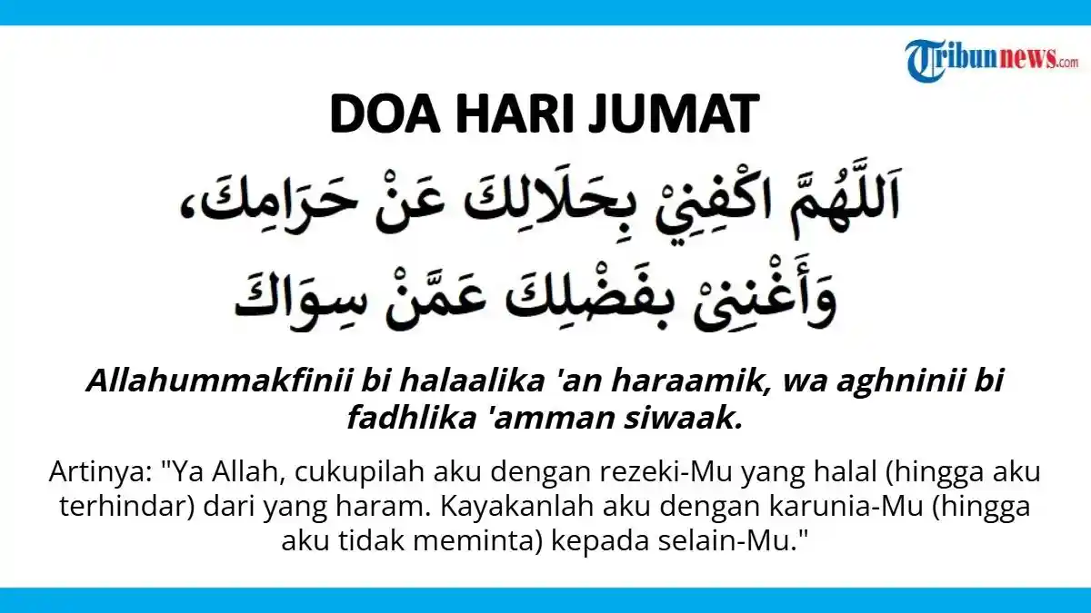 Doa dan Dzikir Hari Jumat, Amalan Pembuka Rezeki pada Waktu Mustajab