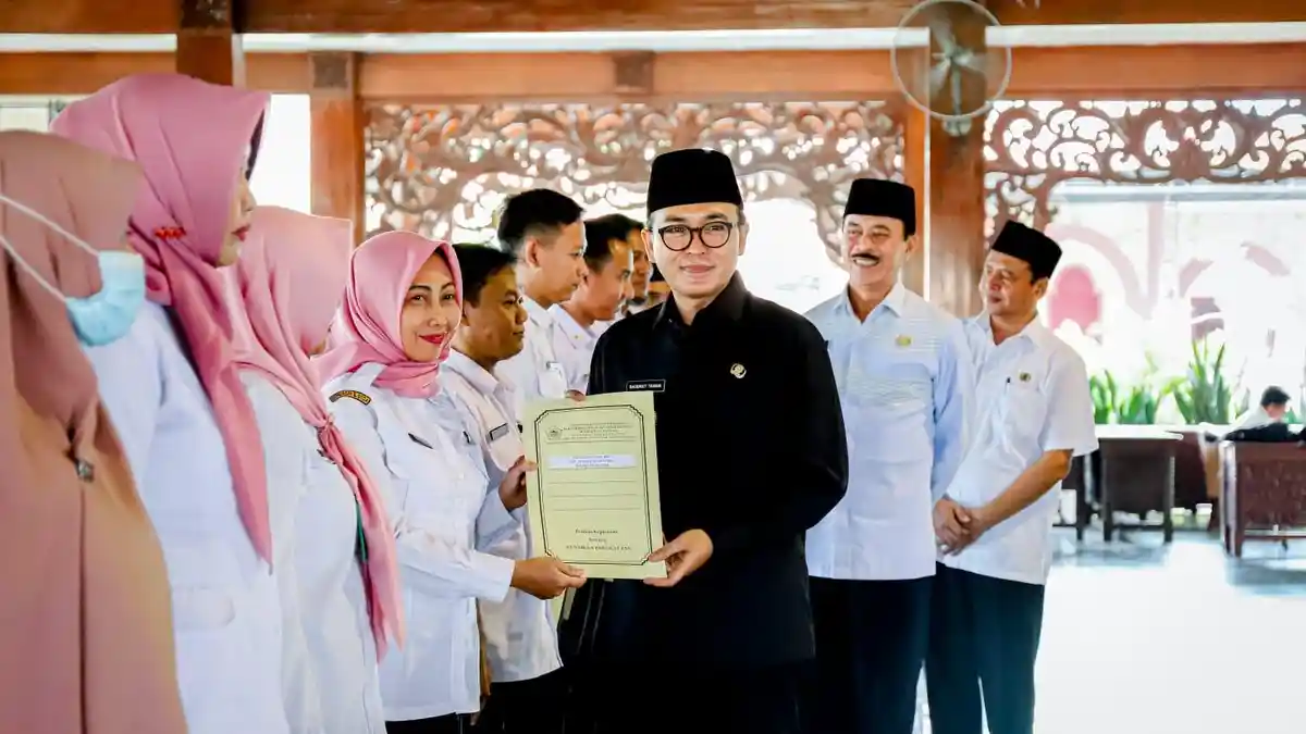 Bupati Pamekasan Angkat Sebanyak 225 CPNS Jadi PNS, Minta Hindari Hedonisme