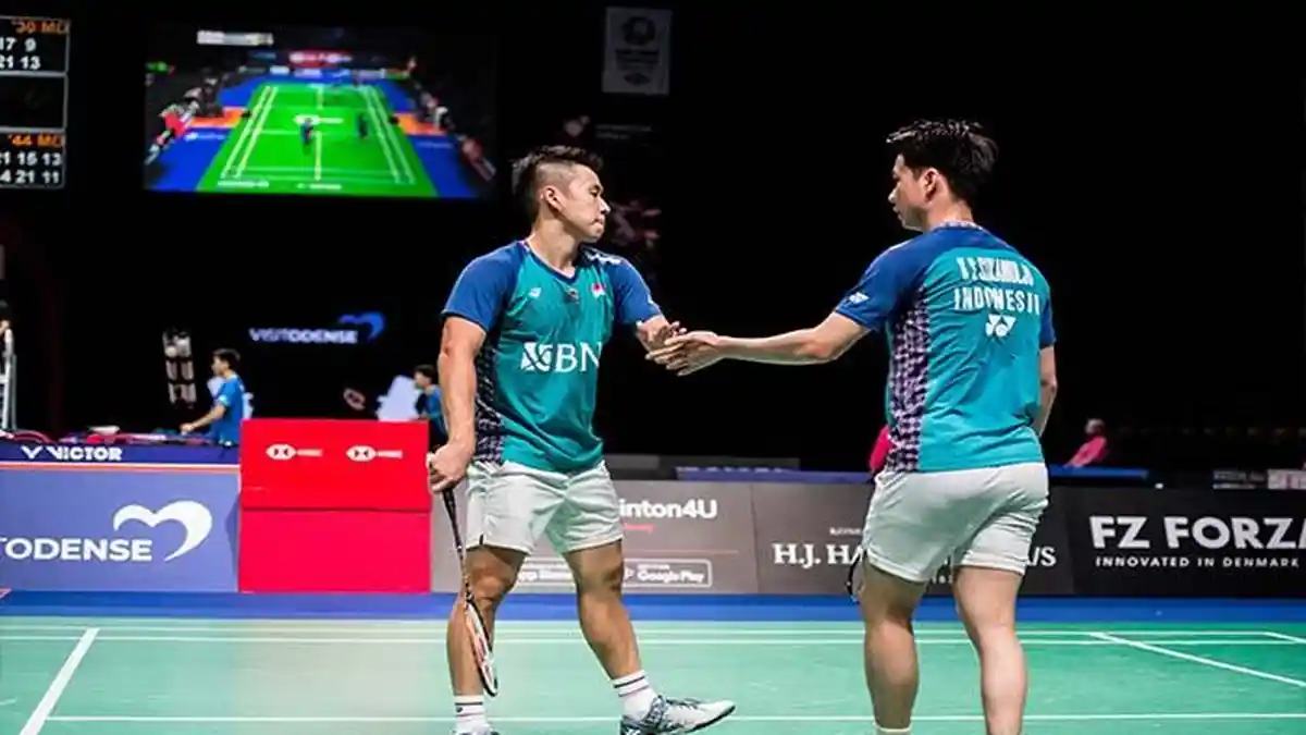 Live Hasil Marcus / Kevin vs Leo / Daniel Hari Ini Update Hasil Perempat Final Denmark Open 2022