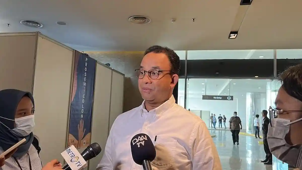 Sambangi Rumah Dinas Wapres, Anies Baswedan Undang Ma'ruf Amin ke Pernikahan Putrinya