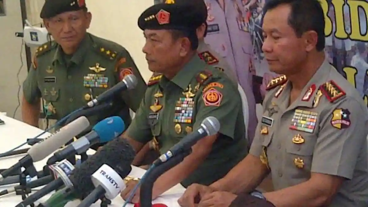 Panglima TNI Menawarkan Keluarga Korban Untuk Tabur Bunga di Selat Karimata