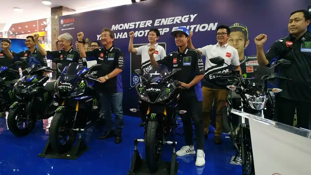 Monster Energy di Yamaha Rogoh Kocek Rp187 Miliar Jadi Sponsor