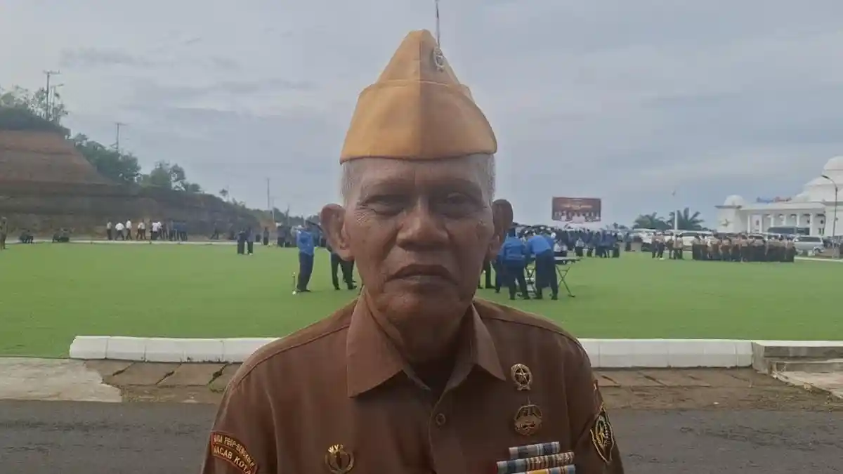 Curhat Pilu Ketua Veteran Bengkulu di Hari Pahlawan, Sedih Karena Banyak Teman Sudah Tak Bisa Datang