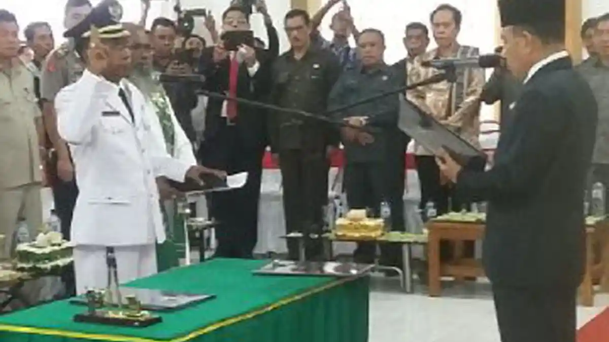 Dilantik Menjadi Penjabat Bupati Malaka, Donatus Bilang Tidak Sangka