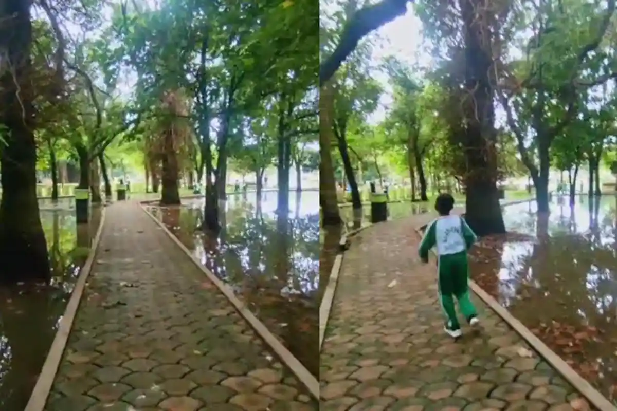 Banjir Di Alun-alun Ki Bagus Asra Makin Parah, Revitalisasi Total Bakal Kuras Anggaran Rp 20 Miliar