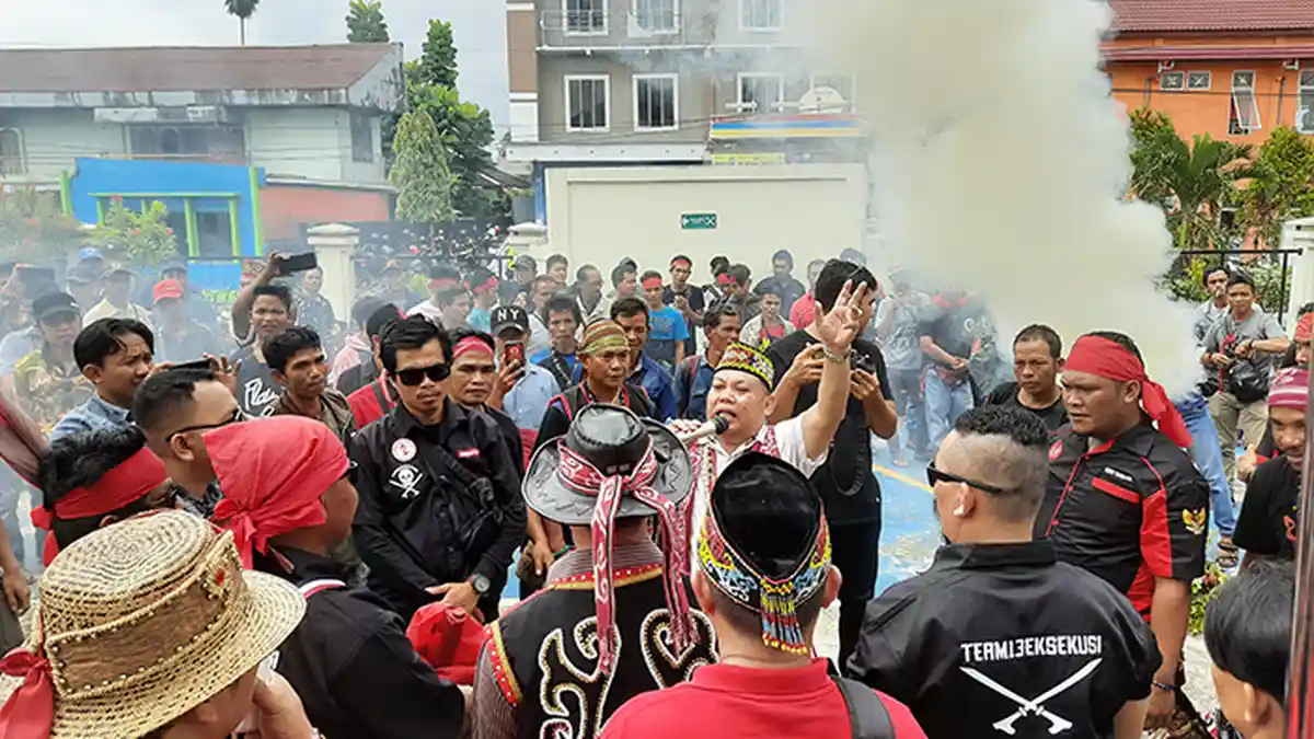 Hadiri Sidang Peladang, Melkianus: Hukum Adat Diakui oleh Negara