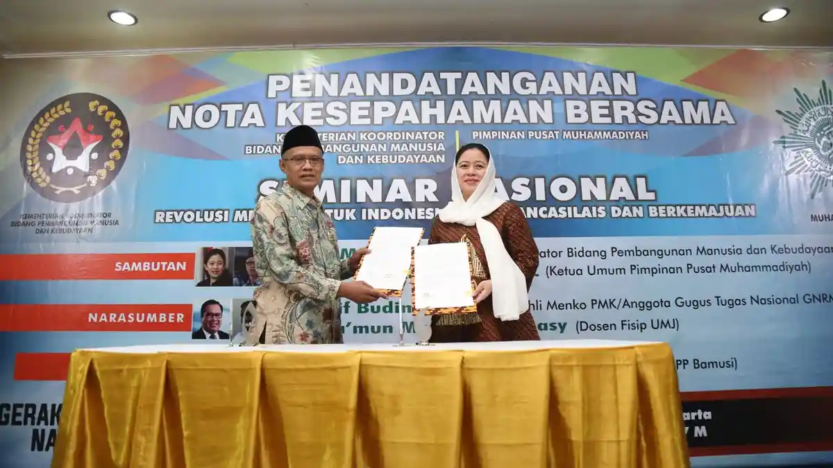 Pemerintah dan PP Muhammadiyah Siap Bersinegi Bangun Manusia dan Kebudayaan Indonesia