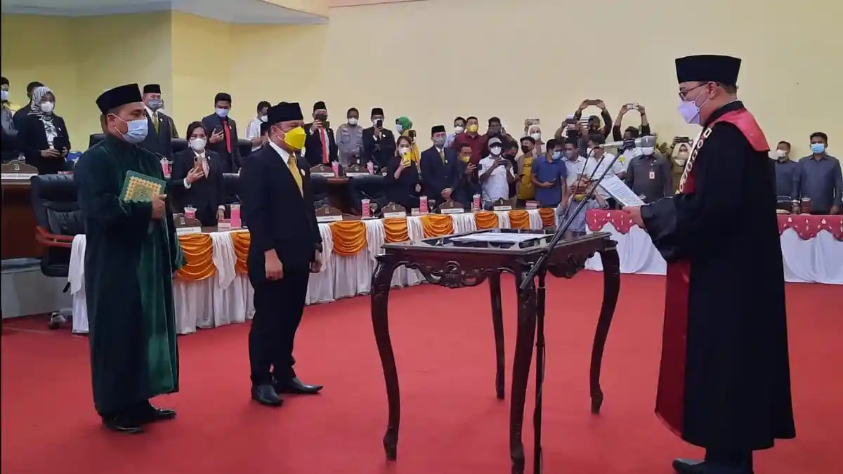 Sulhan Manggabarani Akhirnya Resmi Jabat Wakil Ketua DPRD Bolmong