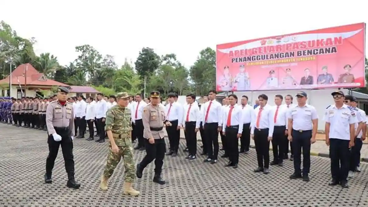 Pimpin Apel Gelar Pasukan, Bupati Mitra Ronald Kandoli Ingatkan Soal Panca Siap Dalam Hadapi Bencana