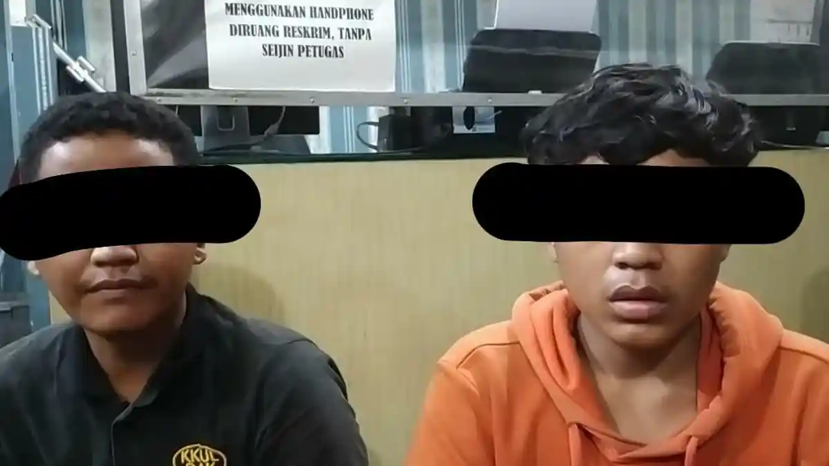 Jelang Ramadan, Dua Pemuda di Surabaya Diamankan Polisi karena Terlibat Perang Sarung, Warga Resah
