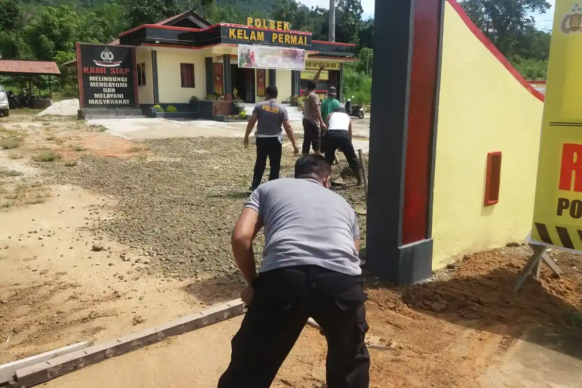 Maksimalkan Pelayanan Pada Masyarakat, Polsek Kelam Permai Terus Berbenah