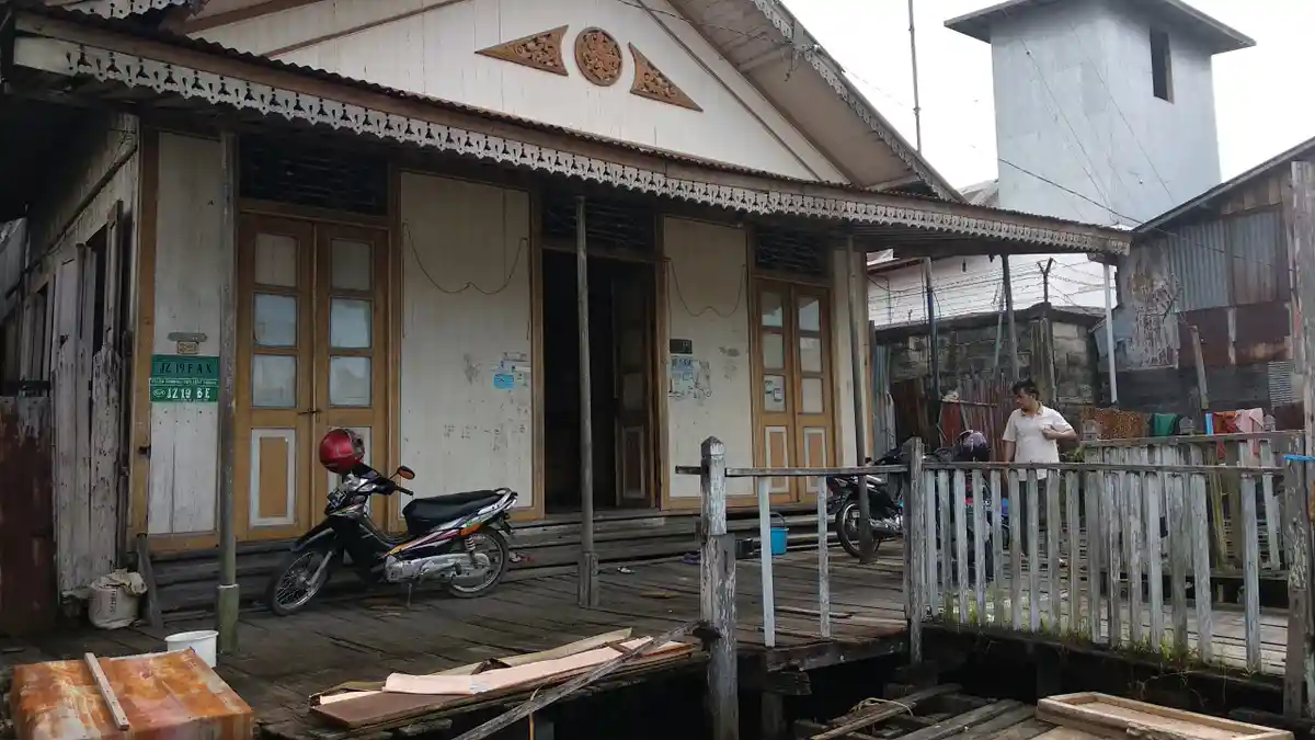 Legenda Penghuni Rumah Banjar Palembangan di Teluk Kelayan