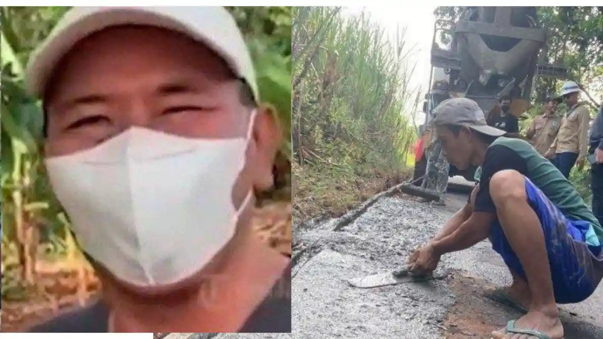 Sosok Haji Rasiman Rela Habiskan Rp 1 Miliar Demi Perbaiki Jalan Desa ...