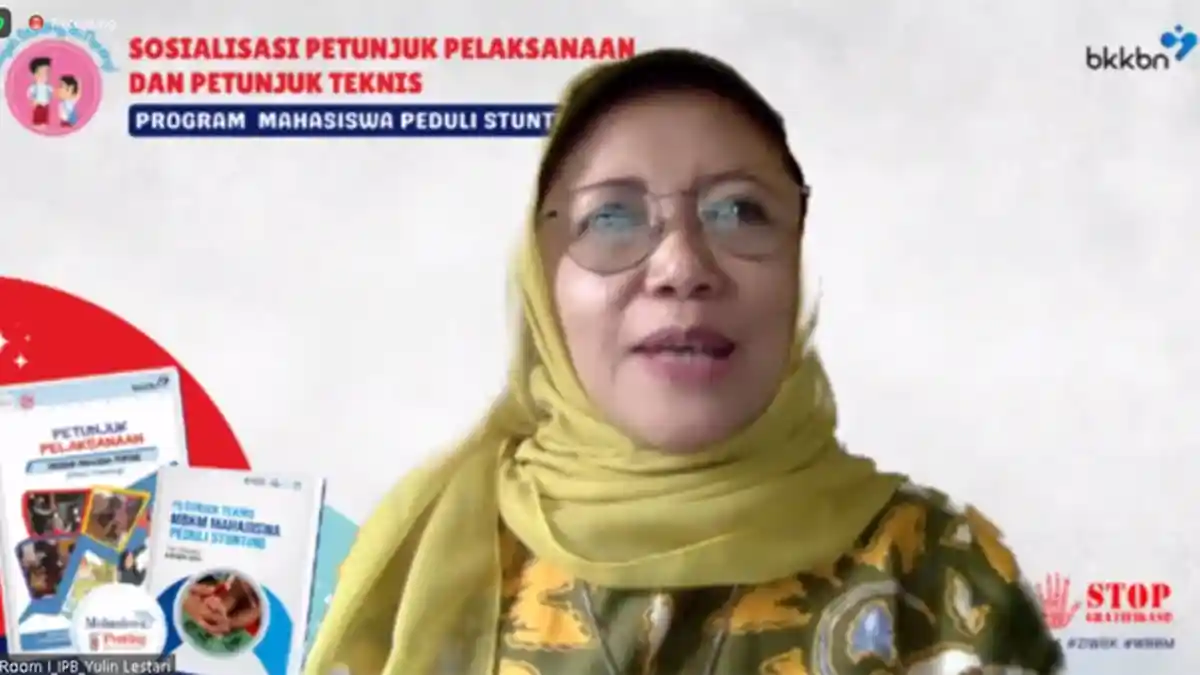 Dorong Program Mahasiswa Peduli Stunting, Guru Besar IPB Berbagi Integrasi MBKM dan Kurikulum 2020