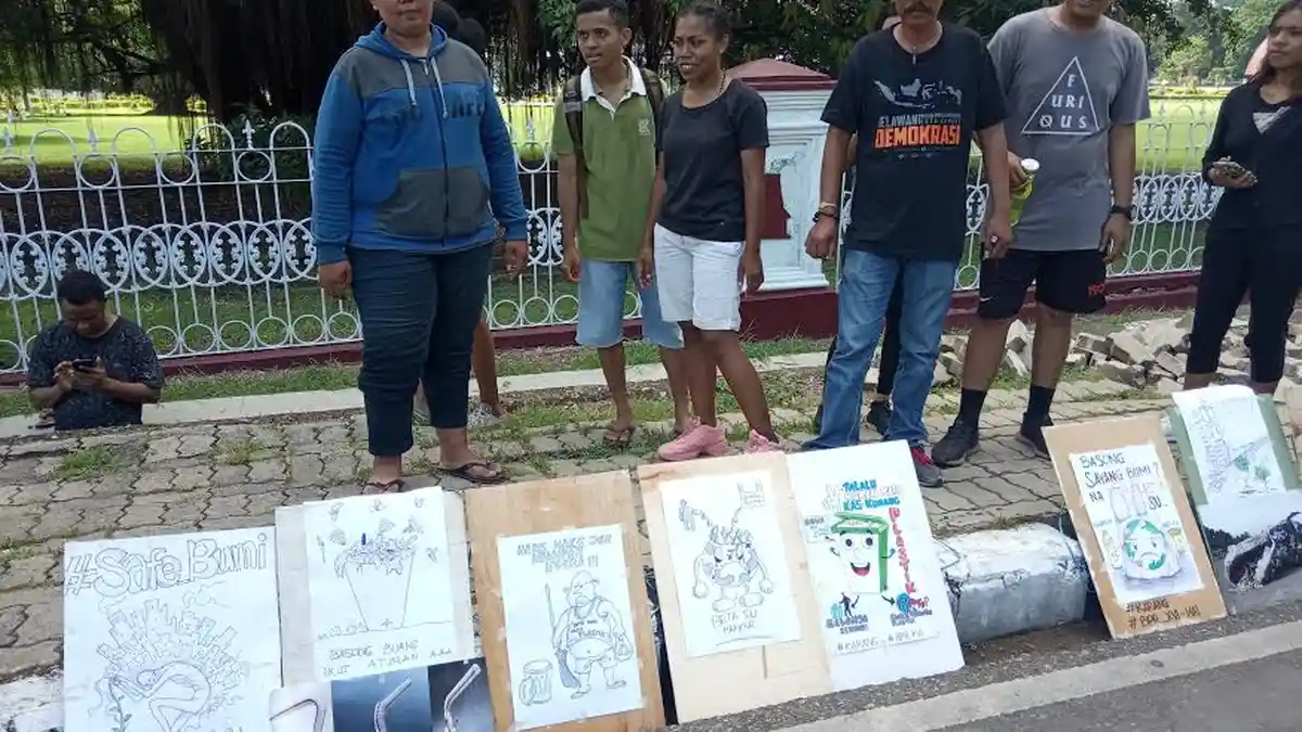 Komunitas Karang Kota Kupang, dari Kampanye Pungut Sampah sampai Tanam Pohon