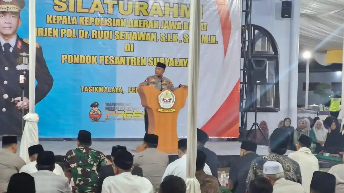 Silaturahmi ke Ponpes Suryalaya, Kapolda Jabar Ingatkan Soal Ajaran Tanbih
