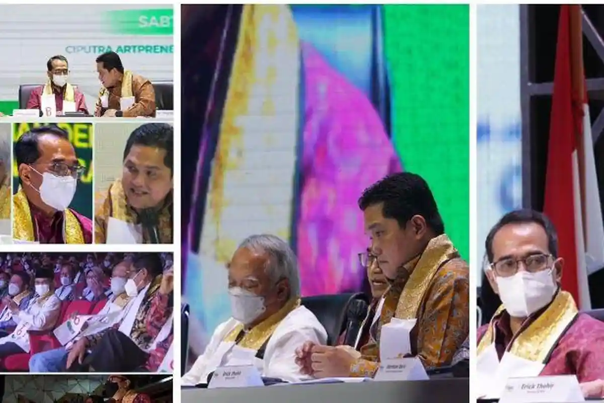 Dulur Kito Erick Thohir, Budi Karya, Basuki dan 5 Gubernur Sepakat Memajukan Aglomerasi Sumbagsel