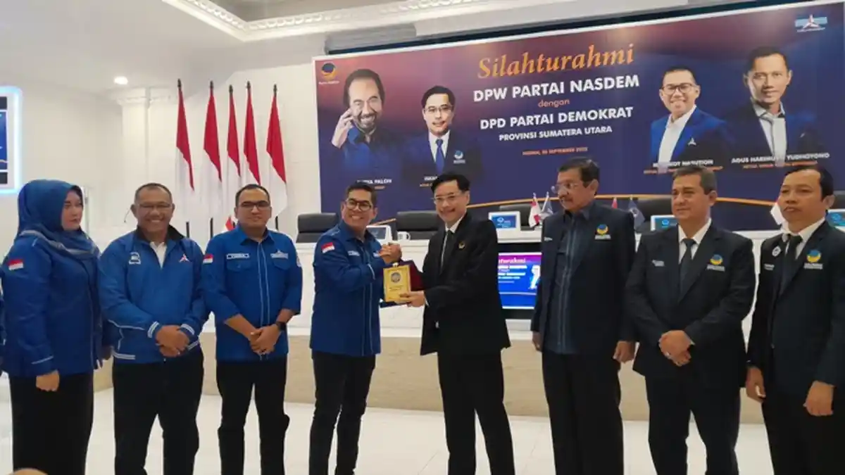 Silaturahmi ke Nasdem, Demokrat Turut Rangkul PKS Dalam Koalisi di Sumut