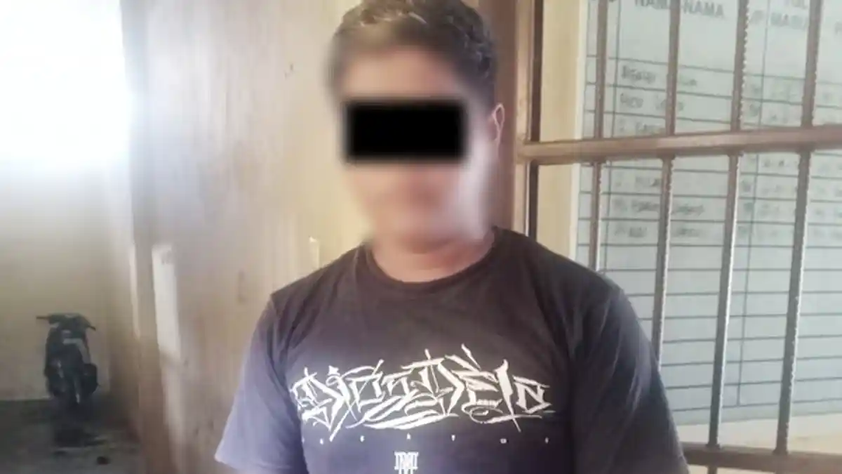 Sempat Lari ke Sangihe, Pelaku Pengrusakan Ini Ditangkap Berkat Rekaman CCTV
