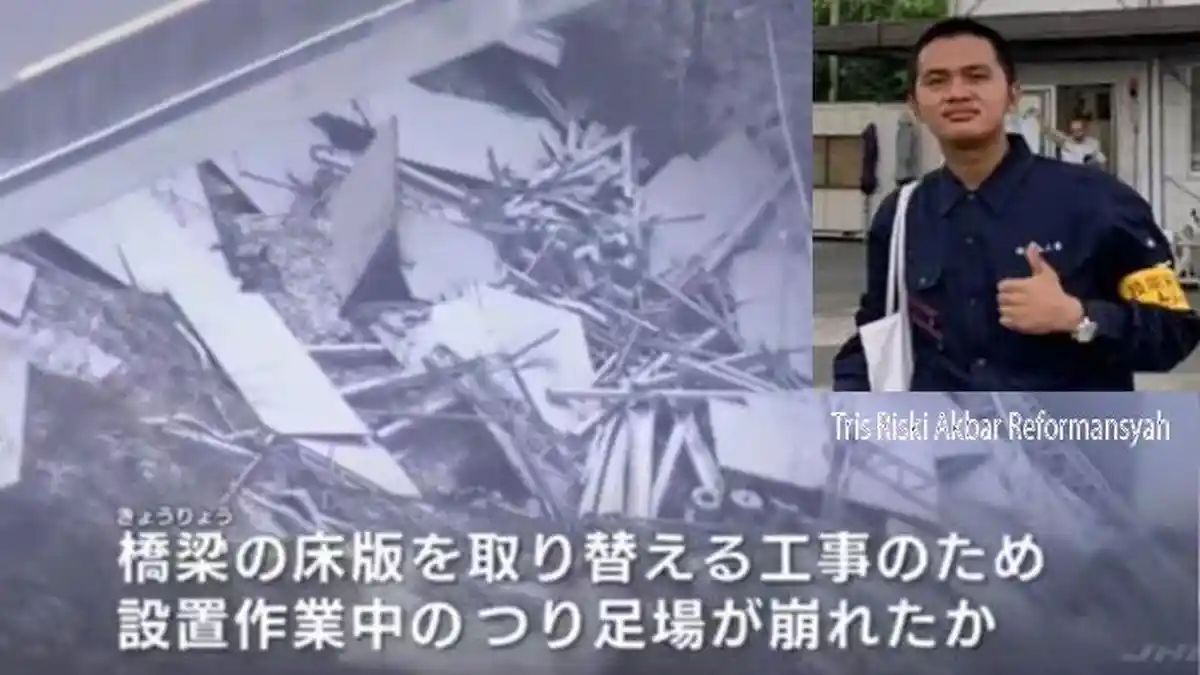 SOSOK WNI Asal Palembang Tewas di Jepang, Jatuh saat Perbaikan Jembatan di Hatsukaichi Hiroshima