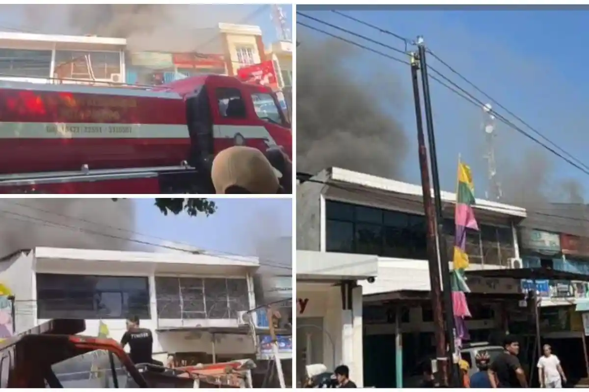 Damkar Palopo Butuh Waktu 3 Jam Padamkan Api, Gudang Tinner dan Cat Jadi Kendala