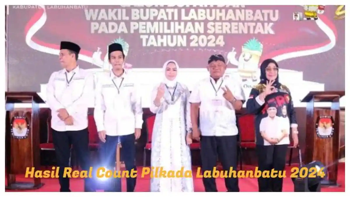 Maya Hasmita-Jamri Tumbangkan 2 Paslon, Raih 49,2 Persen, Cek Real Count Pilkada Labuhanbatu 2024